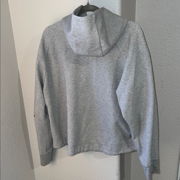 Nike Light Gray Full-Zip Hoodie Women’s Size XL - Picture 5 of 5